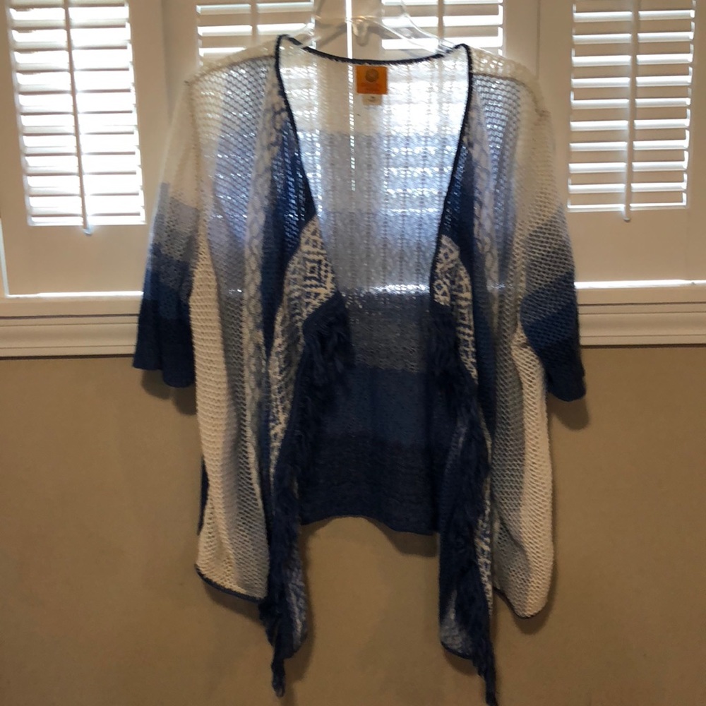 Ruby Rd. Size 1x open in front jacket. - Picture 1 of 3